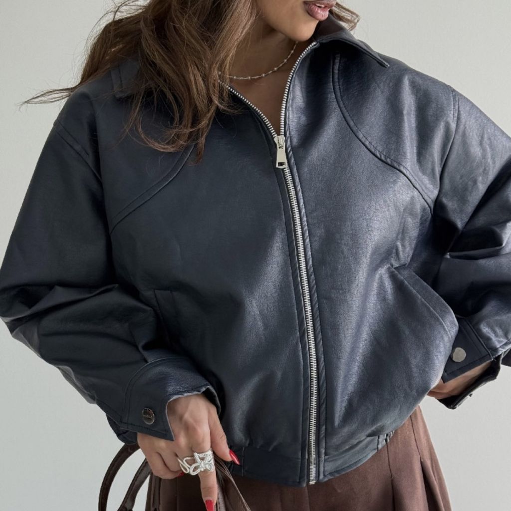 خرید انلاین سوییشرت چرم پایین گت کد 200792