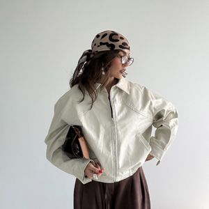 خرید اینترنتی سوییشرت چرم پایین گت کد 200792