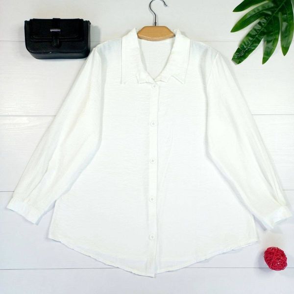 شومیز سفید زنانه و دخترانه