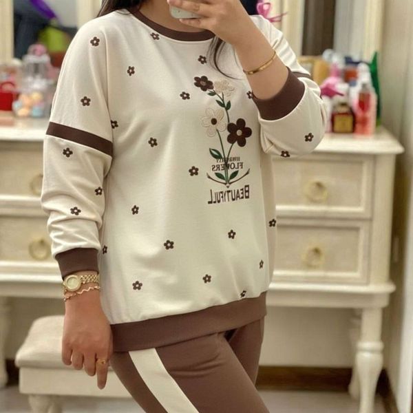 ست بلوز و شلوار گل زنانه و دخترانه