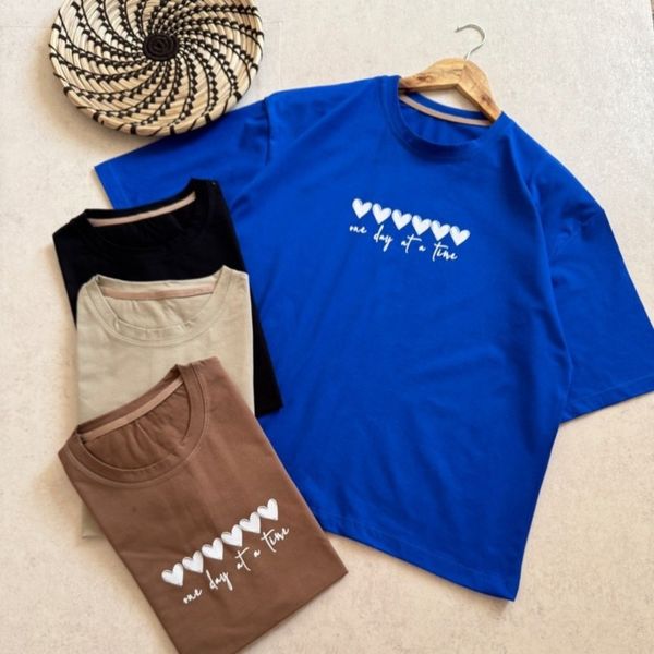 تیشرت باکسی لش