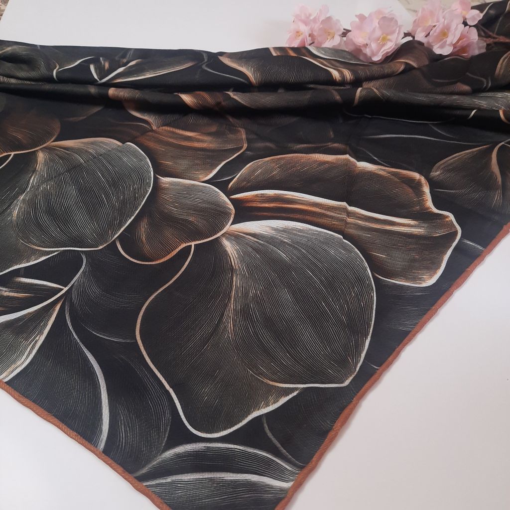 خرید آنلاین روسری قواره 130 نخی سیمارو کد P3487-1