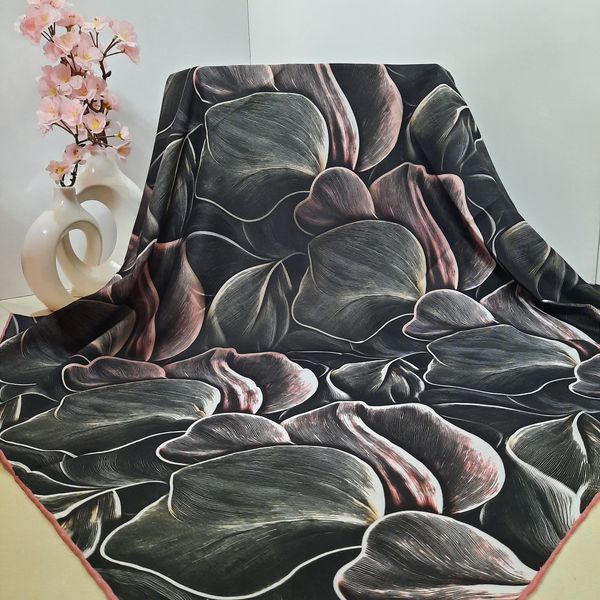 روسری قواره 130 نخی سیمارو  کد P3487-2