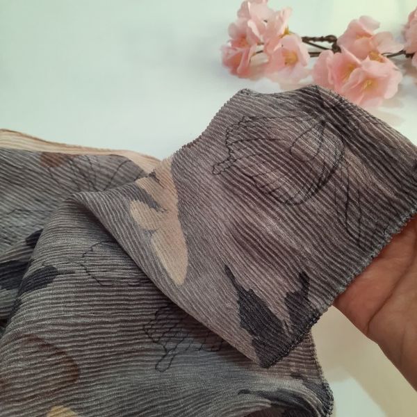 شال برشکا طرح دار کد P09