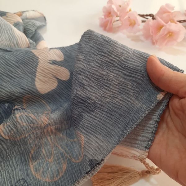 شال برشکا طرح دار کد P06