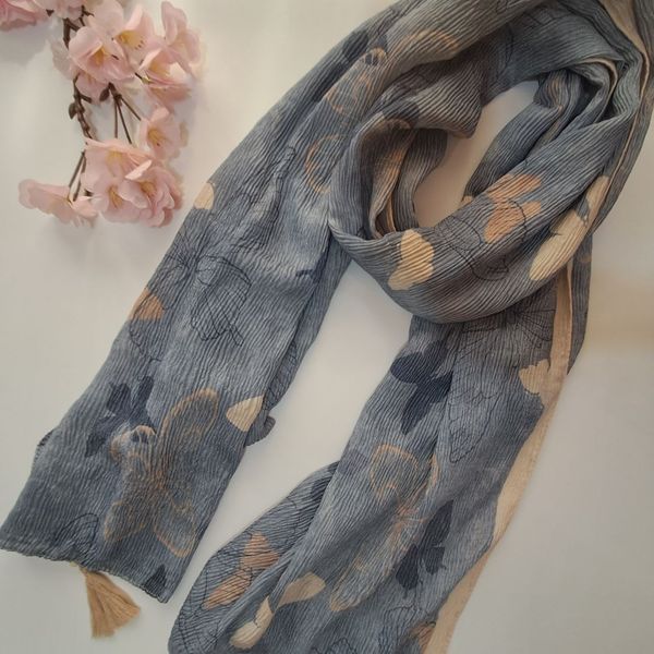 شال برشکا طرح دار کد P06