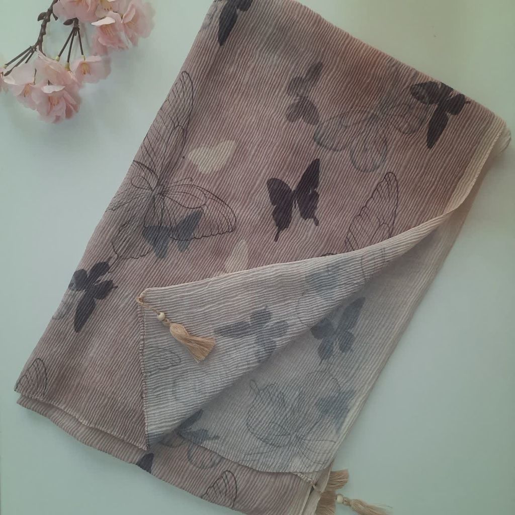 فروش اینترنتی شال برشکا طرح دار کد P08