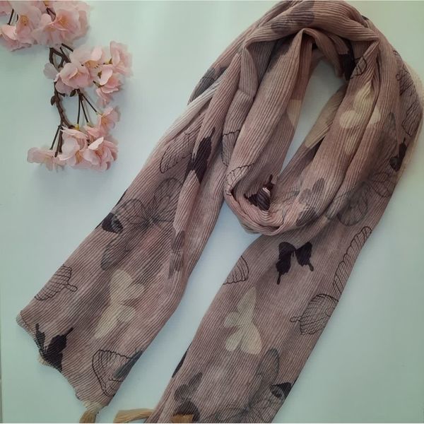 شال برشکا طرح دار کد P08