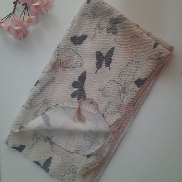 شال برشکا طرح دار کد P03