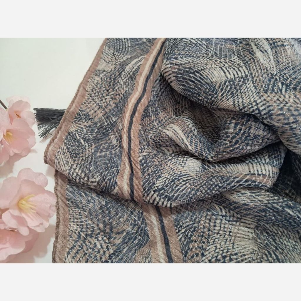 قیمت روسری پلیسه قواره 120 کد A11