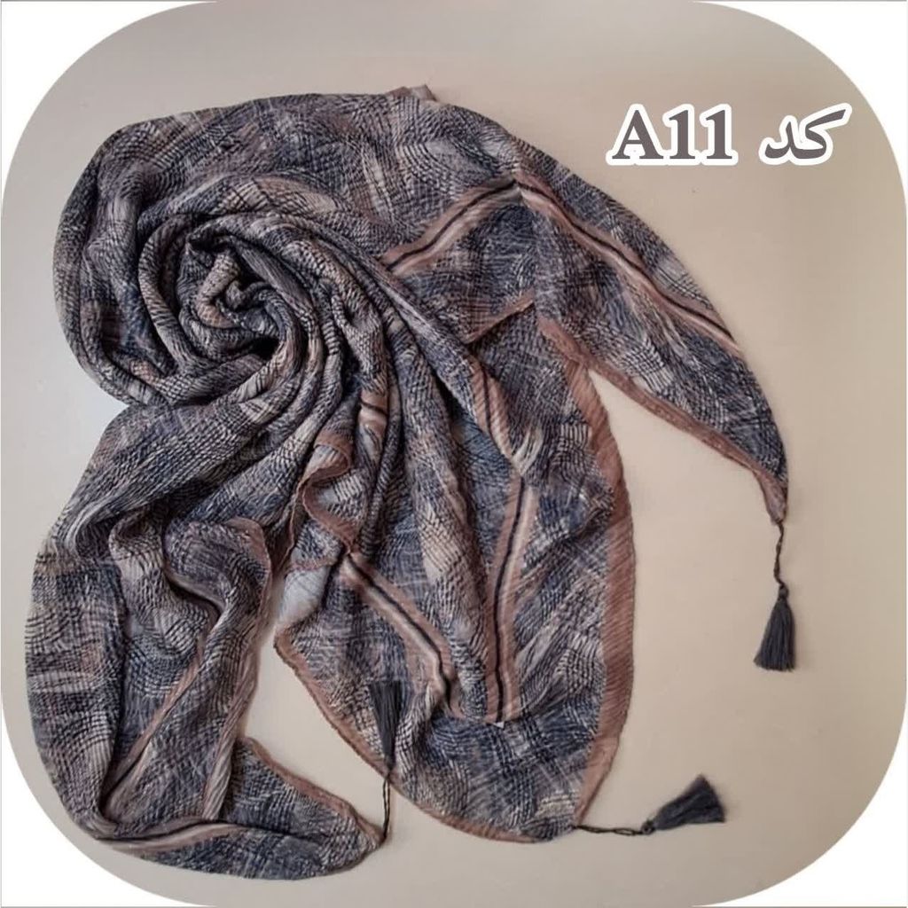 فروش اینترنتی روسری پلیسه قواره 120 کد A11