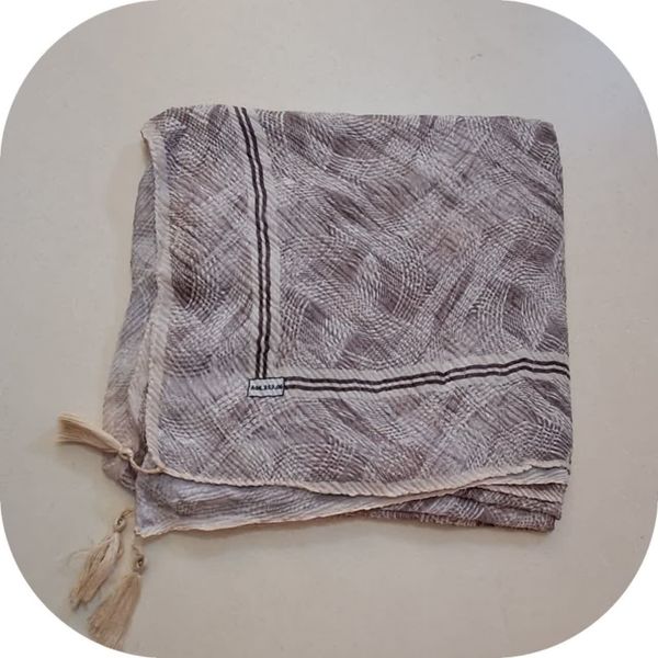 روسری پلیسه قواره 120 کد A06