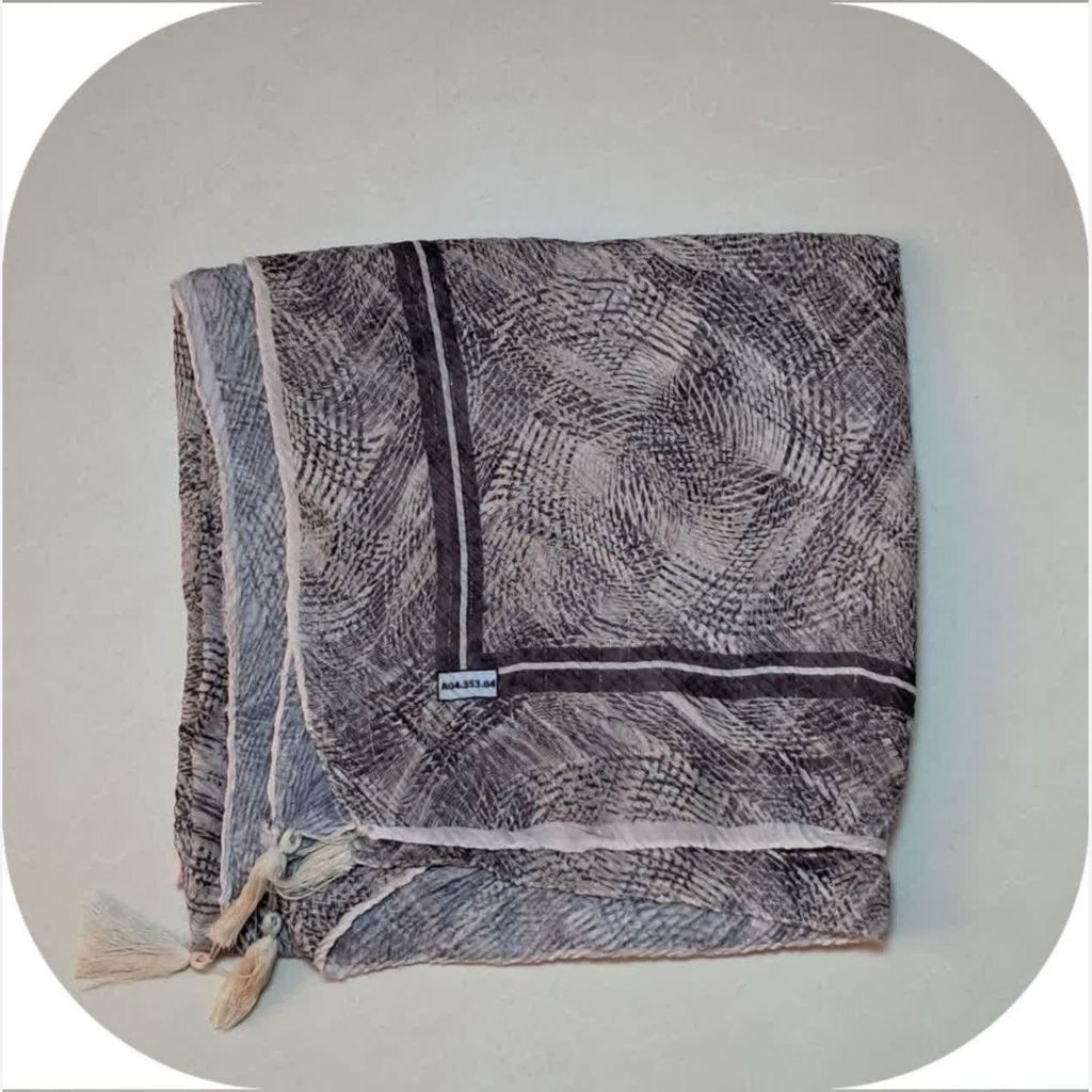 قیمت روسری پلیسه قواره 120 کد A04