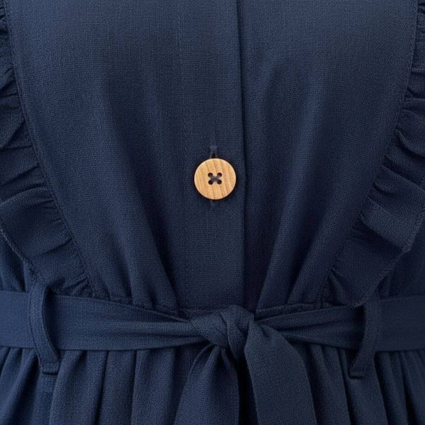 مانتو ساحلی جلودکمه