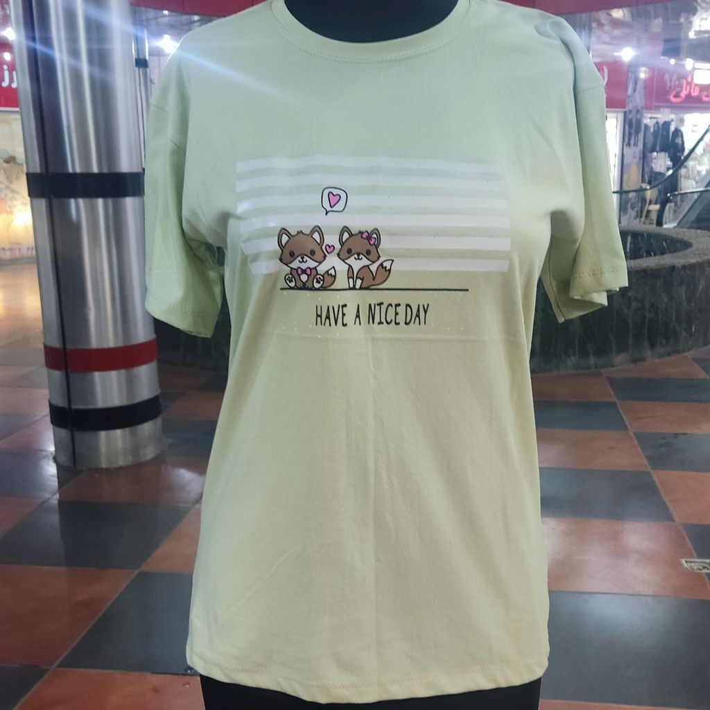 قیمت تیشرت زنانه نخی کد 3001