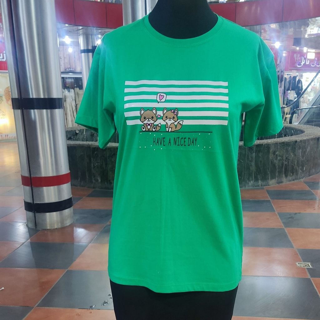 مشخصات تیشرت زنانه نخی کد 3001