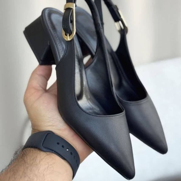 کفش کلاسیک پشت باز زنانه