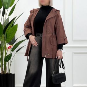 خرید اینترنتی بارانی کلاهدار مانیا پارسی