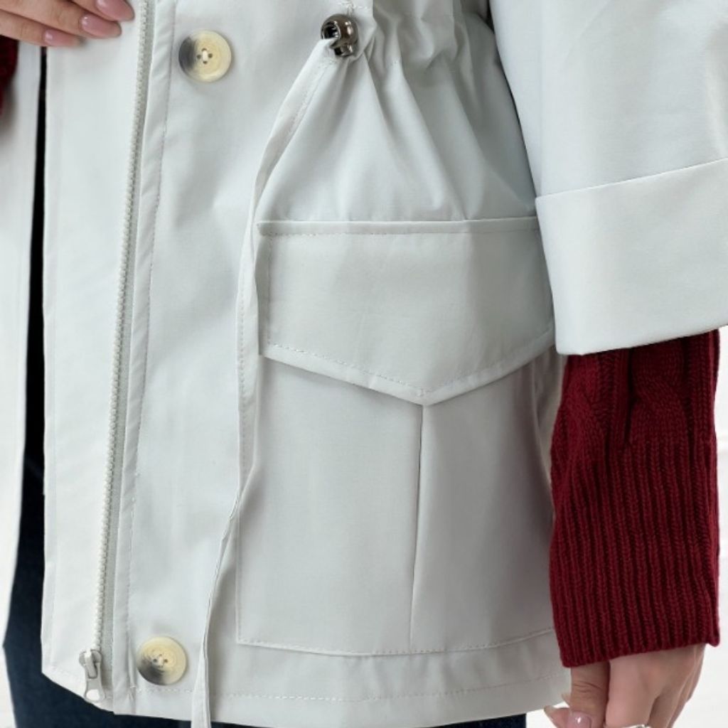 مشخصات بارانی کلاهدار مانیا پارسی