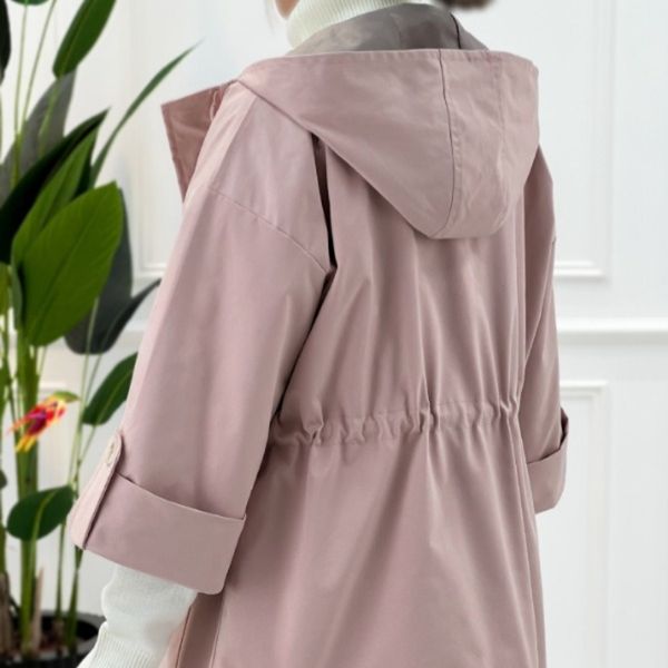 بارانی کلاهدار مانیا پارسی