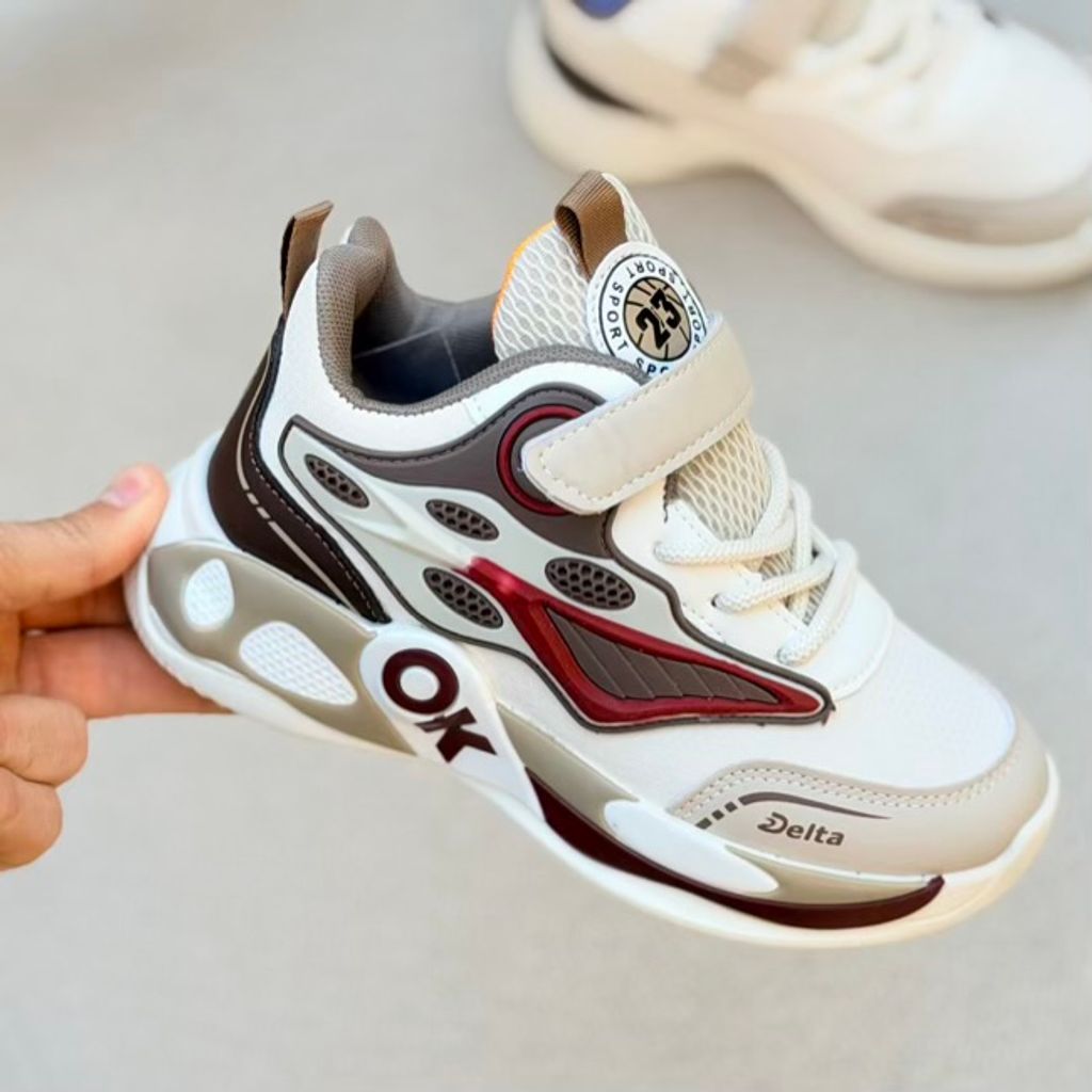 خرید اینترنتی قیمت کتونی بچگانه طرح اوکی از کاشوز کد 4110403