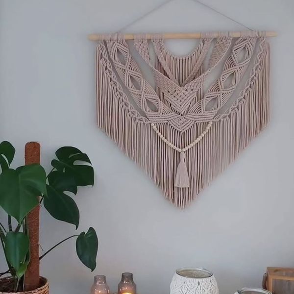 اویز مدرن مکرومه ترند سال طرح ارت بیوتی