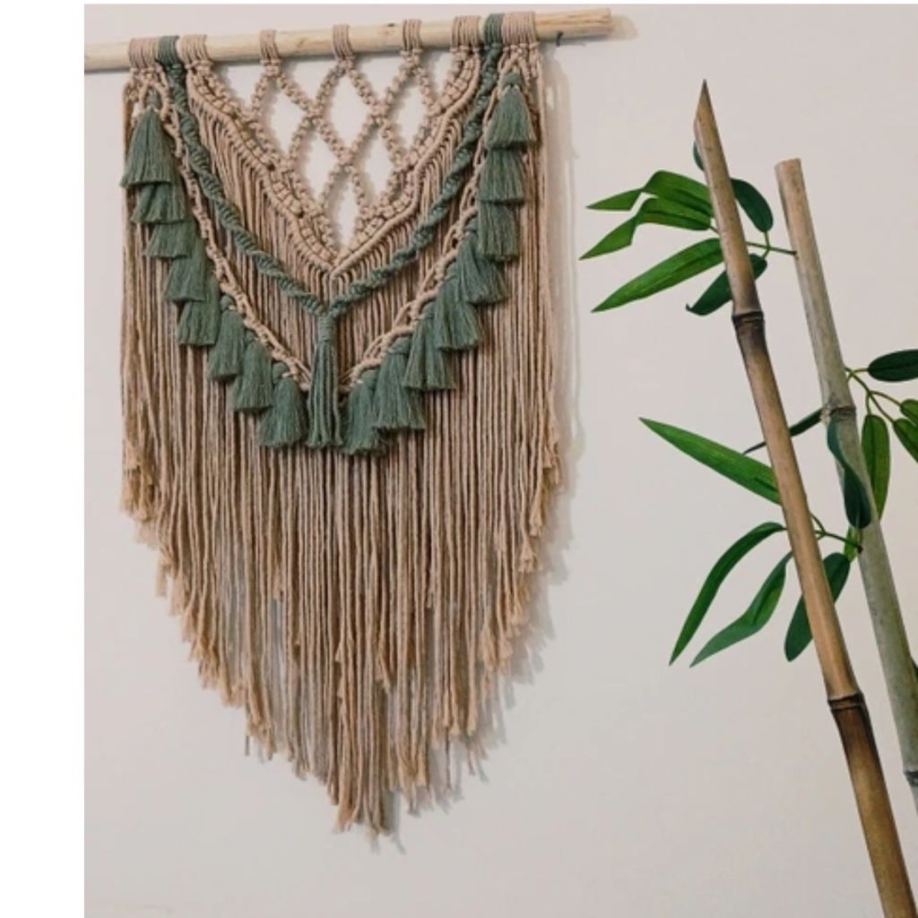 قیمت ارزان اویز مکرومه ارت بیوتی مدل اویسا