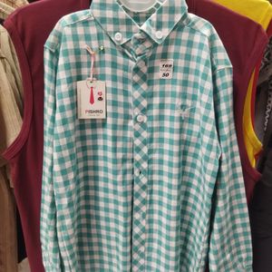 مشخصات پیراهن آستین بلند 4 خونه پسرانه pr64