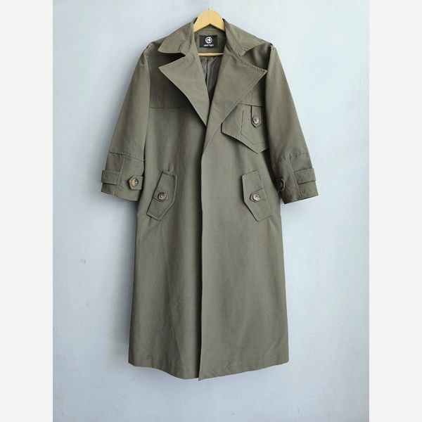 بارونی کتان زارا آستردار  نورا سبز