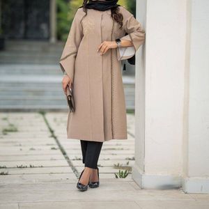 مانتو گلدوزی مجلسی رویسا نسکافه ای