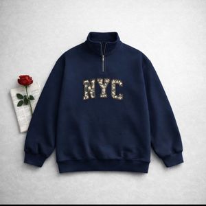 خرید انلاین نیمزیپ سرمه ای