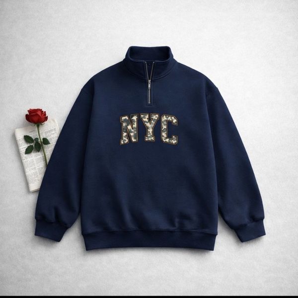 نیمزیپ سرمه ای