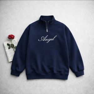 قیمت ارزان نیمزیپ سرمه ای