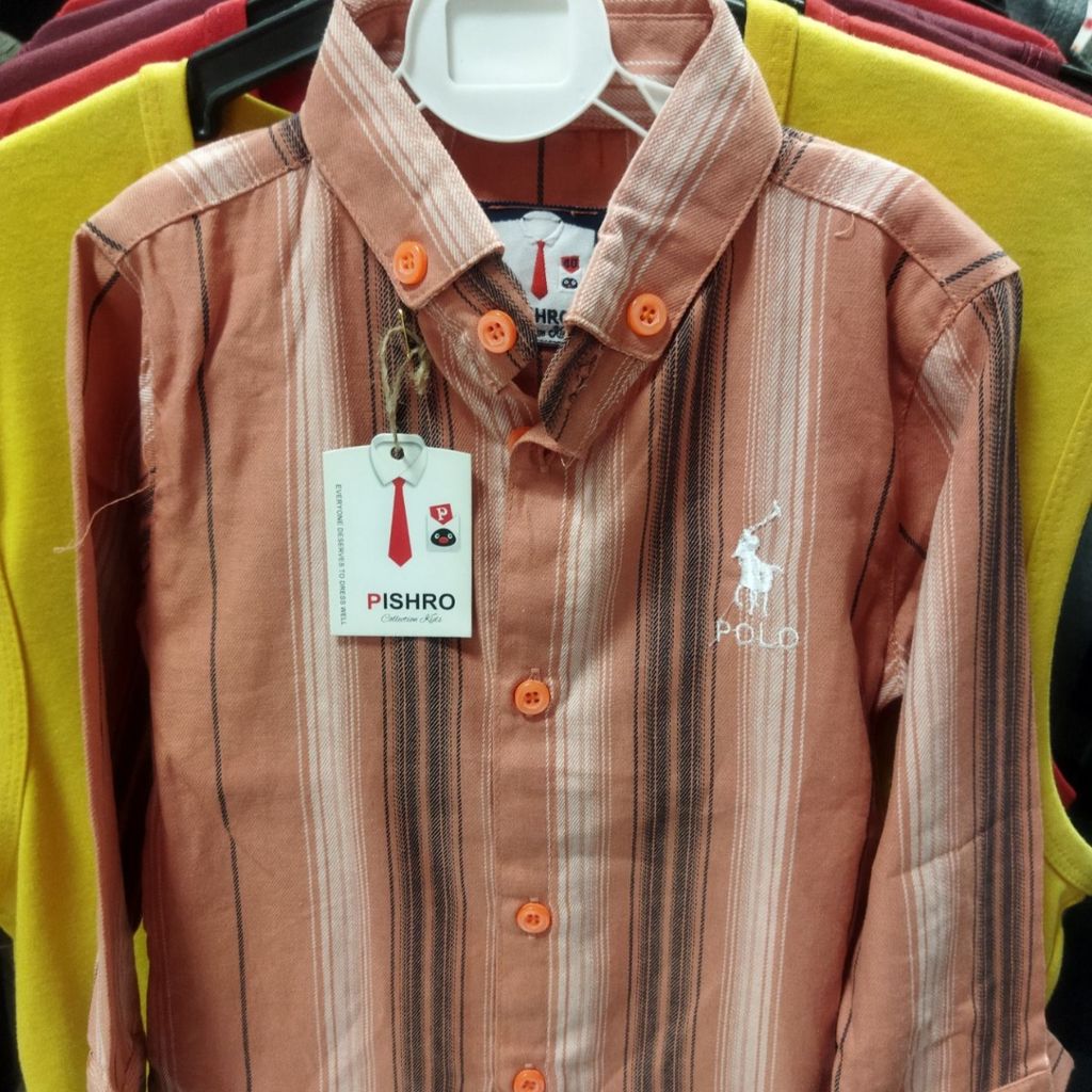 قیمت پیراهن آستین بلند پسرانه