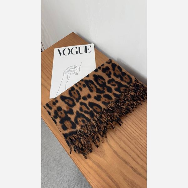 شال موهر پشمی پلنگی وارداتی ریسه ای