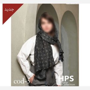 خرید اینترنتی قیمت شال برشکا پلیسه چروک لب زری