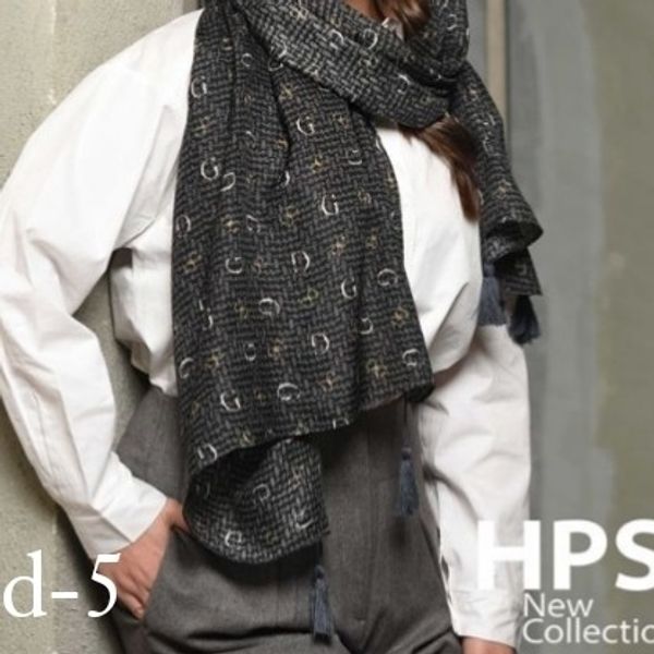 شال برشکا پلیسه چروک لب زری