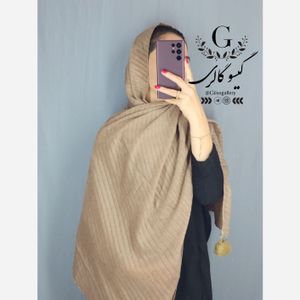 خرید انلاین شال مخمل پم پم دار موهر پلیسه رنگبندی