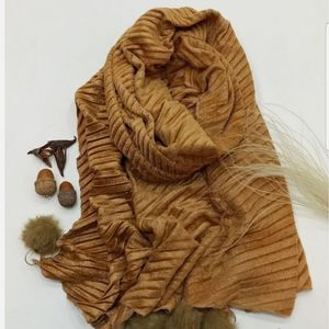 فروش اینترنتی شال مخمل پم پم دار موهر پلیسه رنگبندی