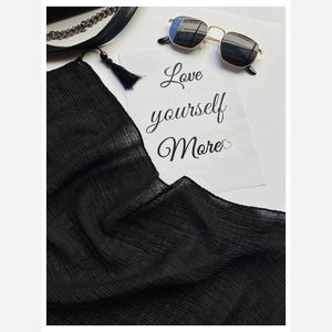 خرید آنلاین شال برشکا منگوله چوبی وارداتی مشکی