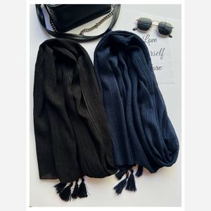 خرید اینترنتی شال برشکا منگوله چوبی وارداتی مشکی