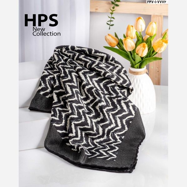 روسری کشمیر دستدوز پاییزه طرح لاماری