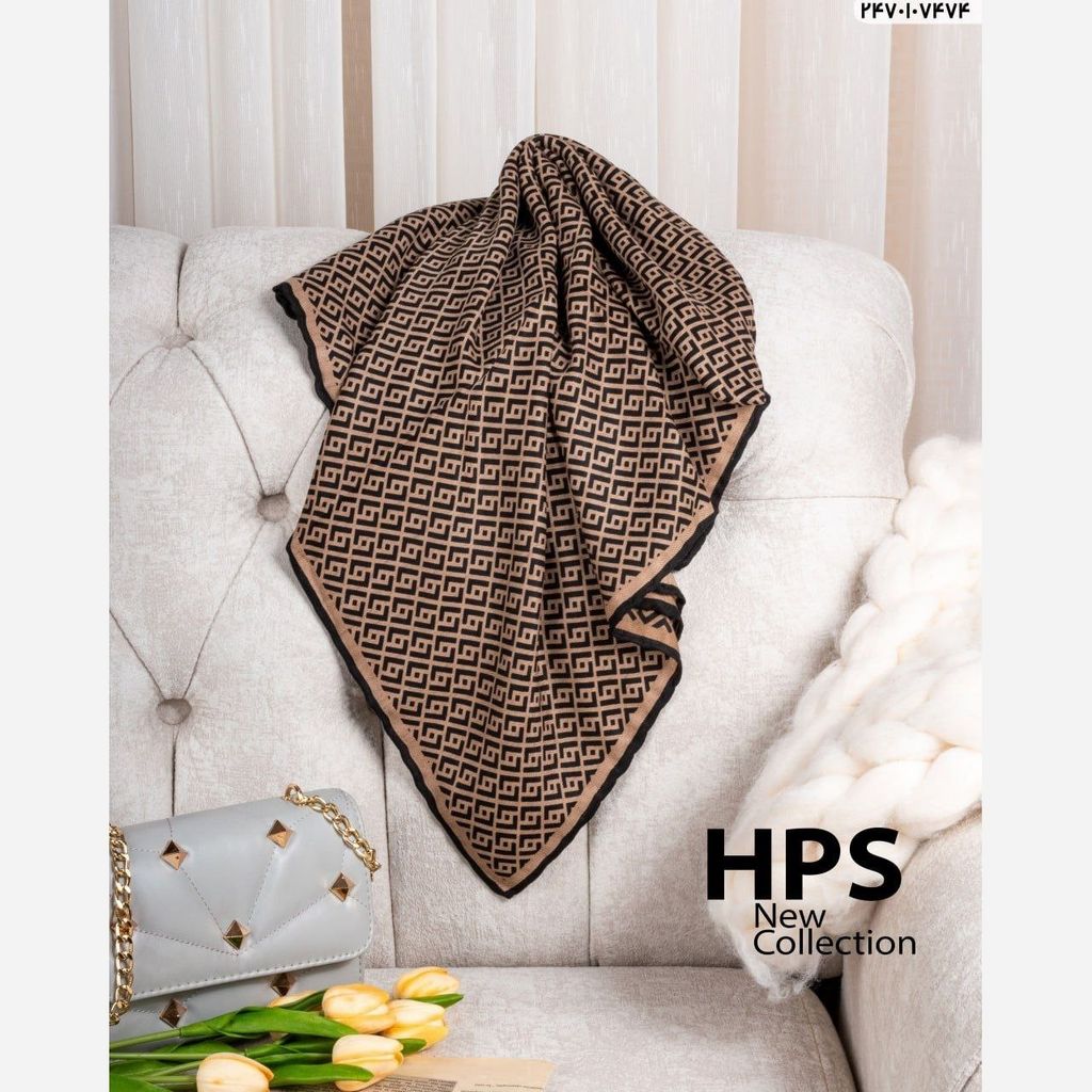 خرید آنلاین روسری کشمیر پاییزه دستدوز طرح لاورین