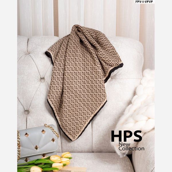 روسری کشمیر پاییزه دستدوز طرح لاورین