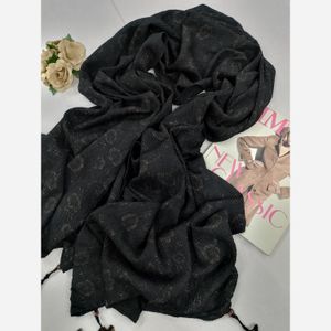 خرید اینترنتی قیمت شال برشکا مشکی طلایی منگوله چوبی طرحبندی