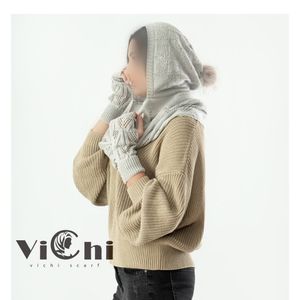 مشخصات کلاه شال و ست دستکش بافت دخترانه و زنانه رنگبندی