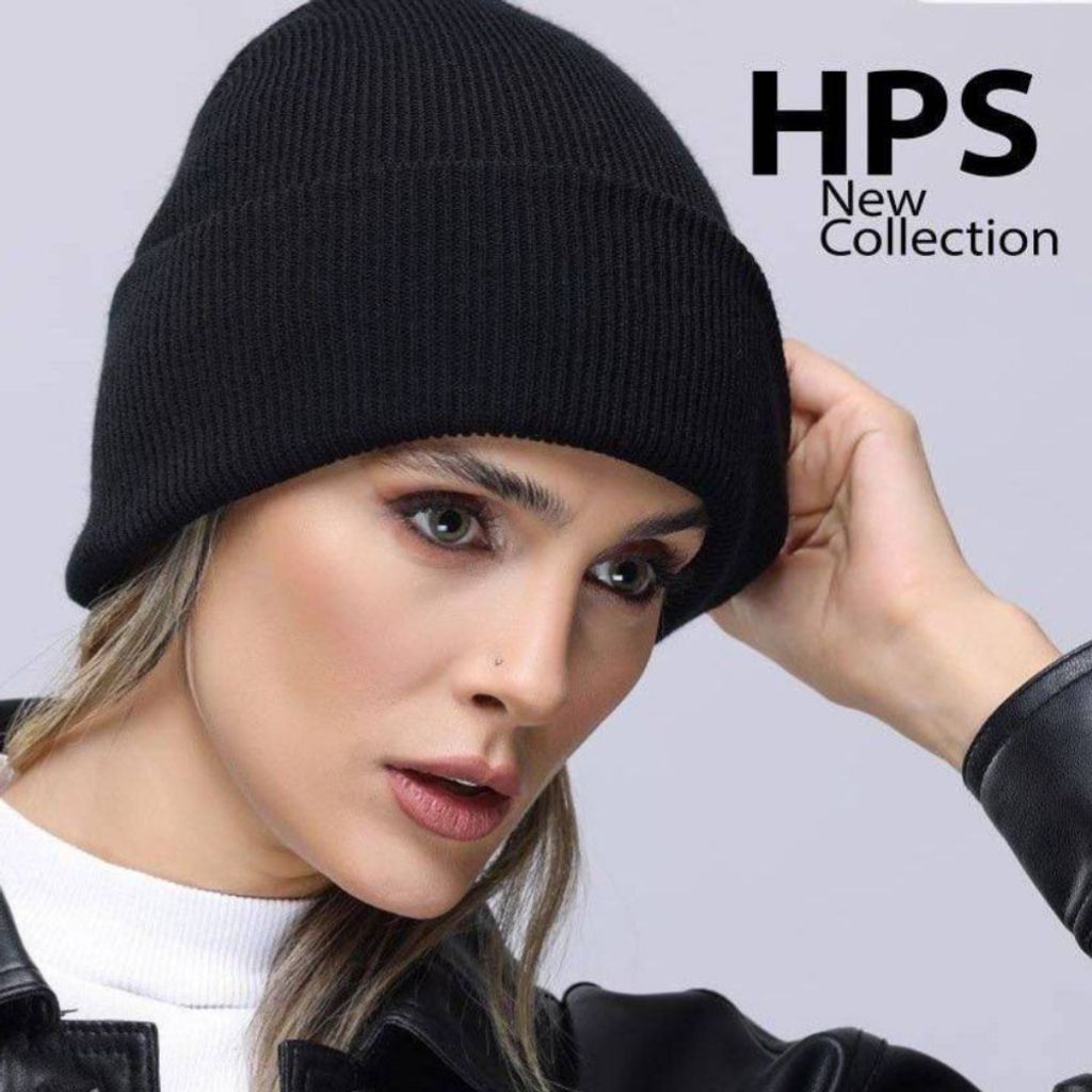 خرید آنلاین کلاه شال بافت طرح جیبدار رنگبندی زنانه پاییزه