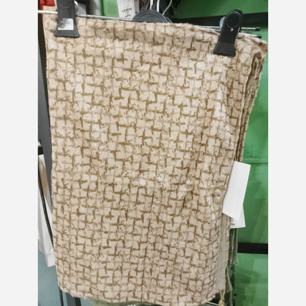 قیمت ارزان شال موهر مخمل طرحدار پاییزه