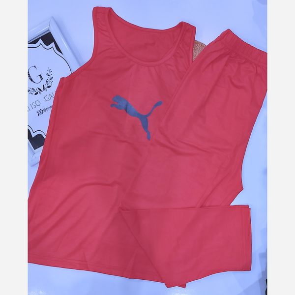 ست تاپ و شلوارک اسپورت زنانه رنگبندی و سایزبندی