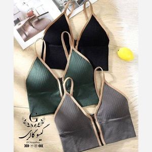 نیم تنه زیپی کش پهن فری سایز اسپورت زنانه